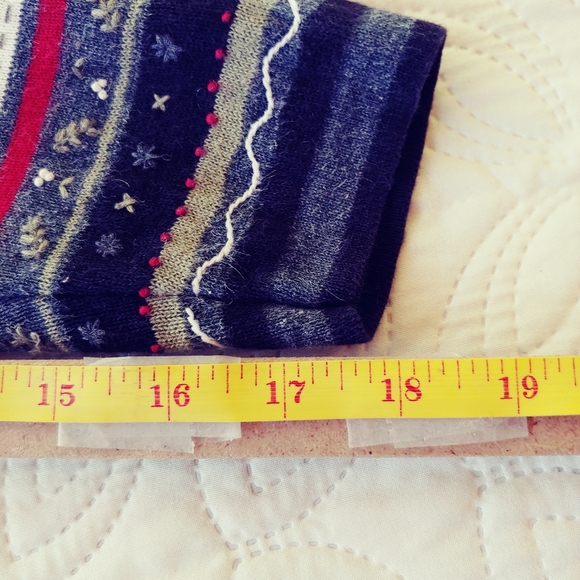 Woolrich Sweater Medium red/white lining - Picture 5 of 13